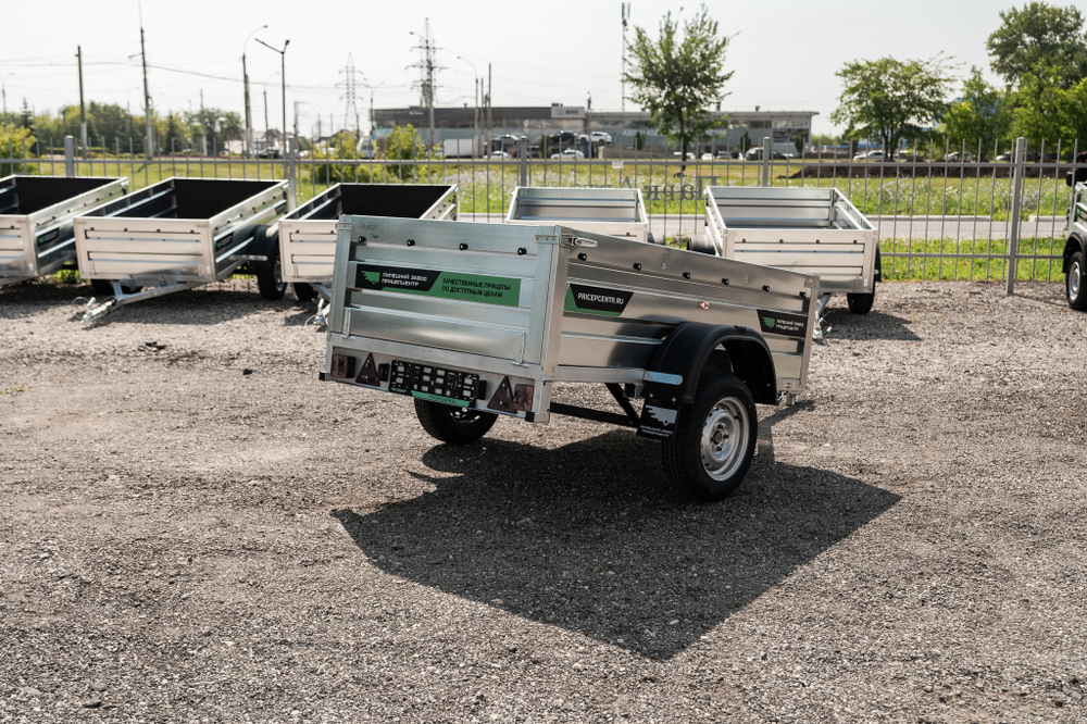 Прицеп Атлант 2013 с бортами 50 см.