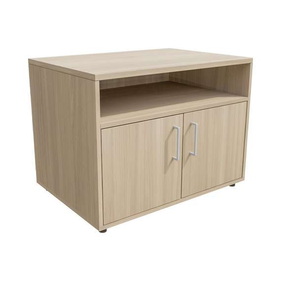 Континент-Про Тумба для оргтехники, Т56 Ясень Шимо светлый 800х560х600