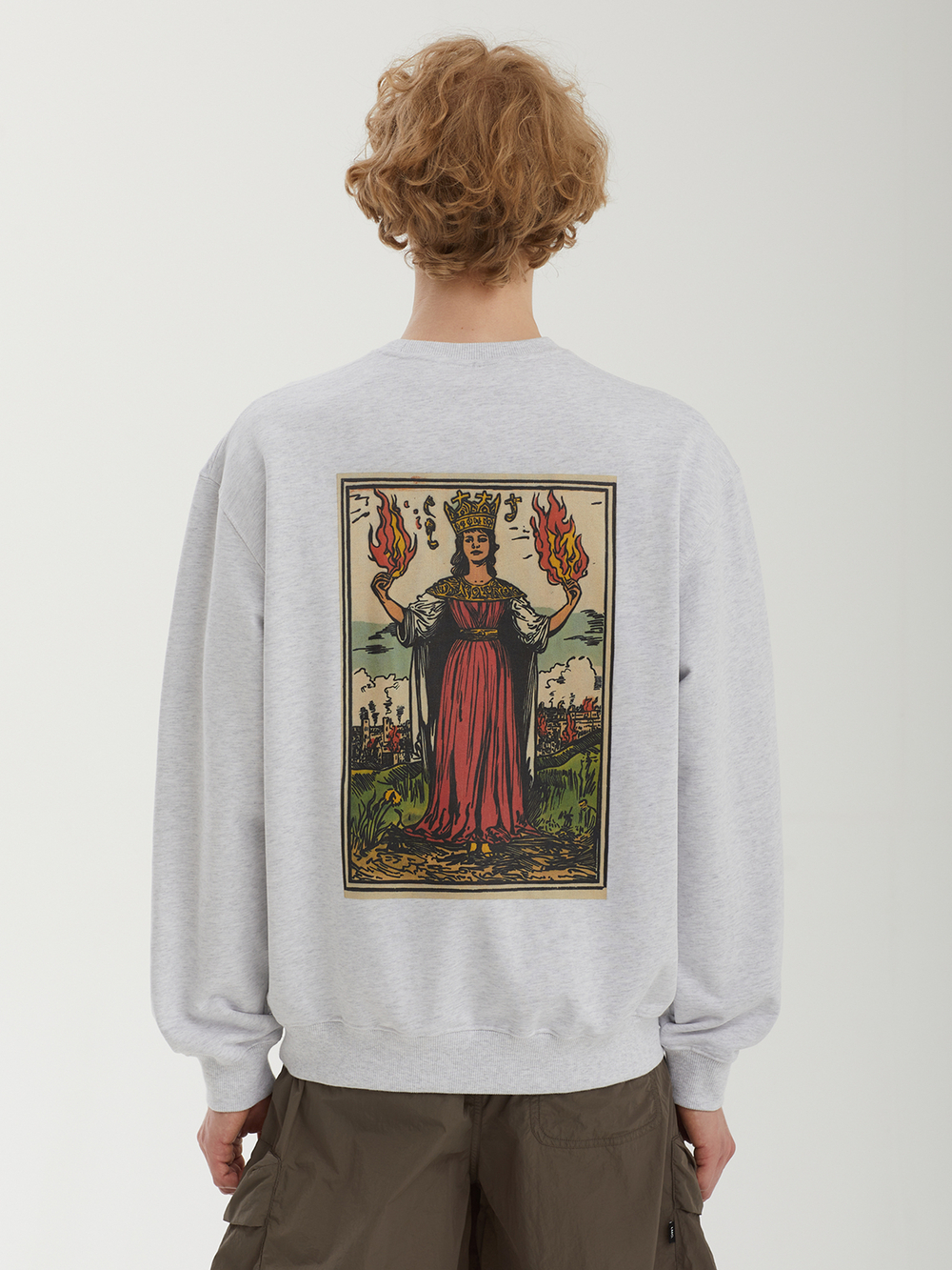 Мужская Толстовка Queen Tarot