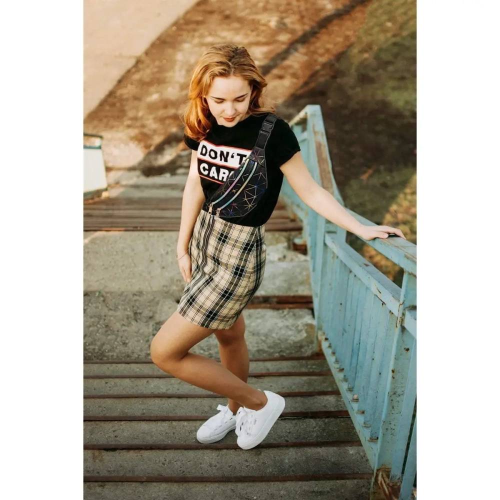 Сумка на пояс «Harizma», цвет черный, 31*12 см