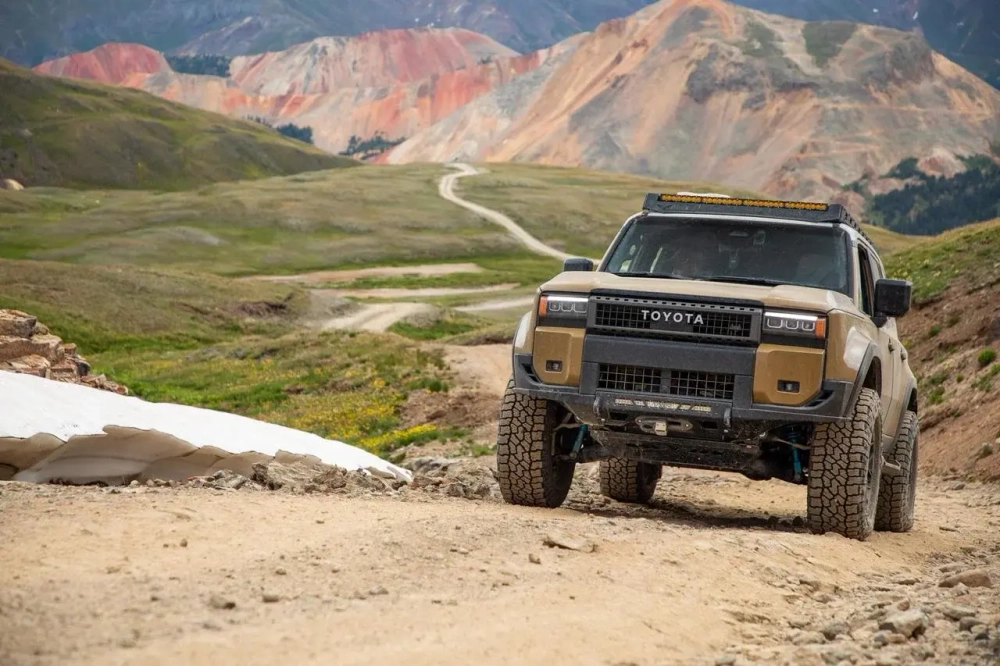 Силовой бампер передний Victory для Toyota Land Cruiser Prado 250 LC250 2024+ Тойота крузер крузак защитный обвес