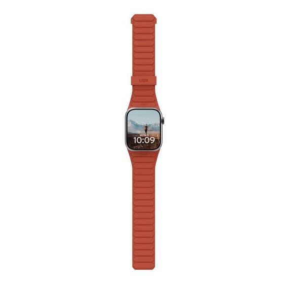 Ремешок силиконовый UAG Pathfinder Silicone для Apple Watch 49/45/44/42 мм (Olive/Rust) (194161117291)