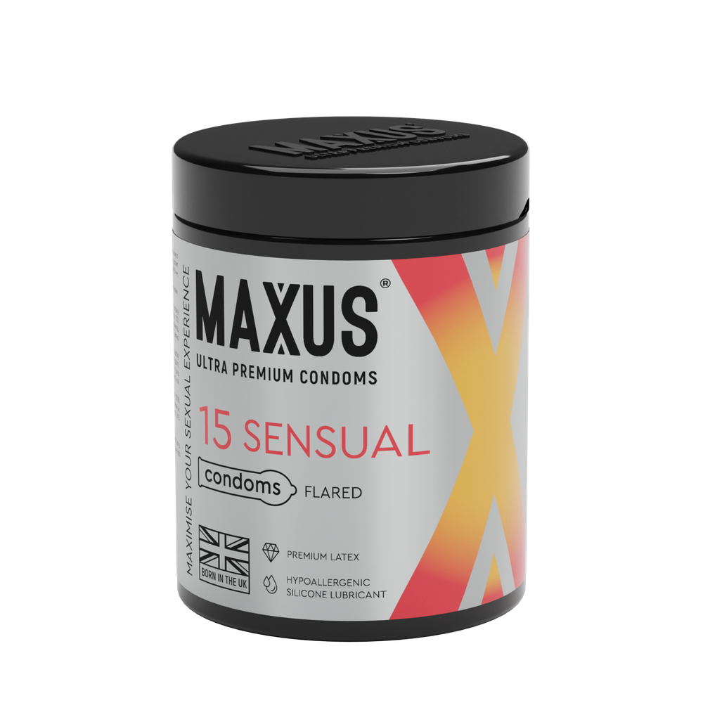 Презервативы MAXUS Sensual №15, анатомические X-Edition, 15 шт