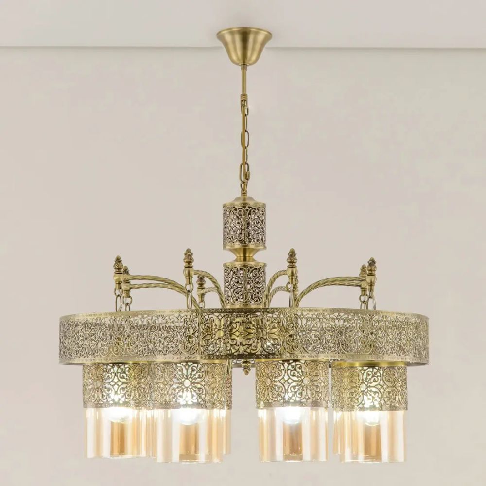 Citilux Эмир CL467183 Люстра подвесная Бронза