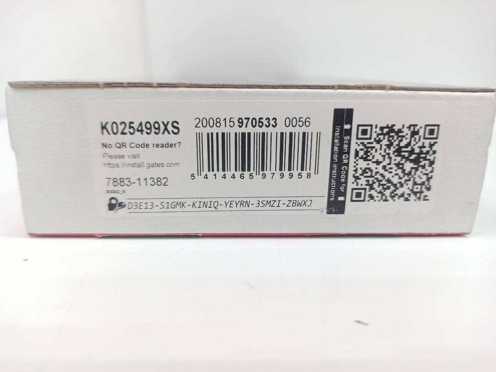 Ремкомплект привода ГРМ Gates K025499XS