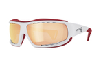Спортивные очки LiP Typhoon / Gloss White - Red / PC Photochromic / ecLiPse™ Series ML Red Brown