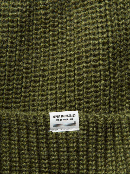 Шапка - Alpha Essential Watch Cap (olive - олива)