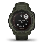 Спортивные наручные часы GARMIN INSTINCT Solar Tactical Moss, 010-02293-04