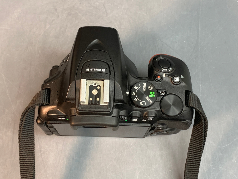 Nikon D5600 Kit AF-P 18-55mm VR 6.500 кадров