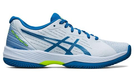 Женские теннисные кроссовки Asics Solution Swift FF Clay - sky/reborn blue