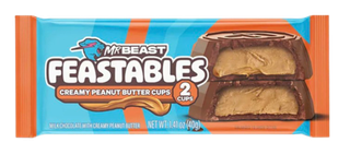 Шоколадные капсы Mr. Beast Hazelnut Cups с арахисовым маслом