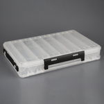 Коробка для воблеров двусторонняя 7+7 отделений (270*190*50мм)