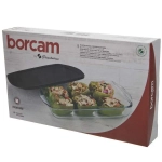 Форма для запекания с серой пл.крышкой 1950 мл (336*190*50 мм) (1205850)