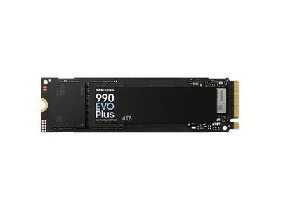 SSD накопитель Samsung 990 Evo Plus 4ТБ, M.2 2280, PCIe 4.0 x4, NVMe [MZ-V9S4T0BW]