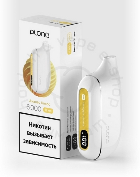 Plonq MAX 6000 АНАНАС КОКОС