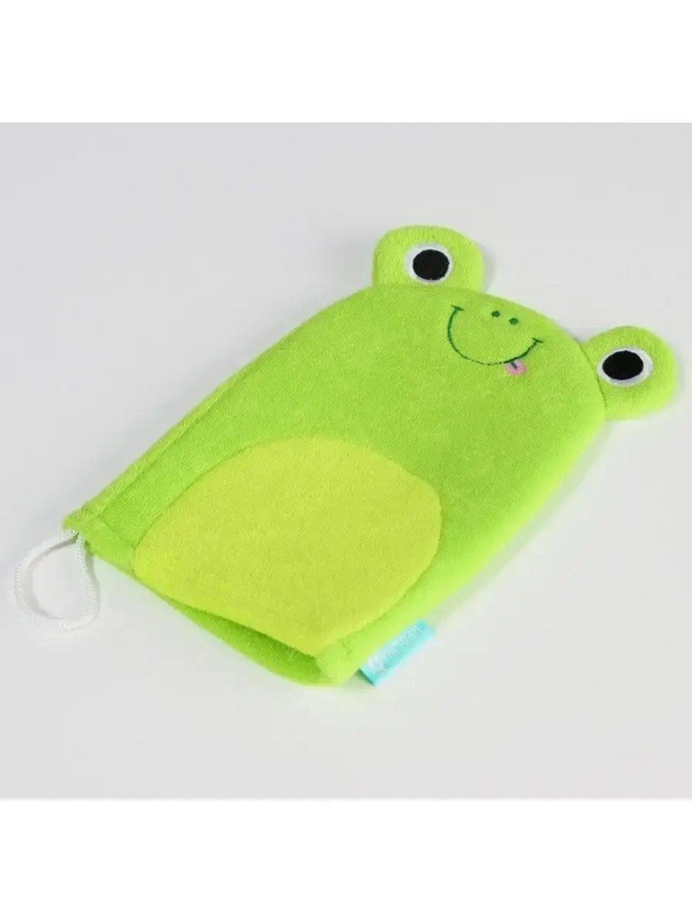 Детская мочалка рукавичка варежка для купания малышей +3мес