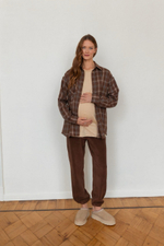 Брюки Арктика для беременных, Шоколад