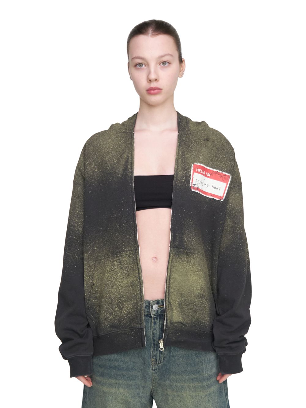 Худи Ovum Zip Burnt toast