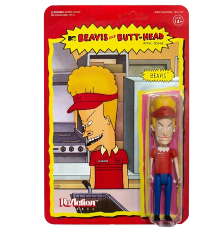 Фигурка Super7 Beavis and Butthead Burger World Beavis