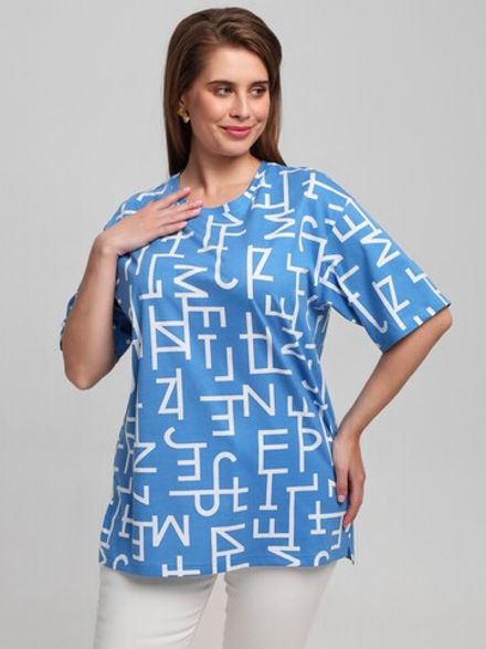 Футболка Манифест-2 Виотекс ГОЛУБОЙ