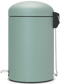 Ведро Brabantia Retro 20л бирюзовое сбоку