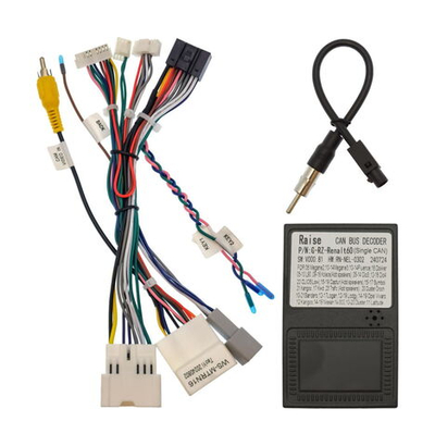 Комплект проводов Renault 2012+ (основной, мультируль, CAM, CAN) WS-MTRN16