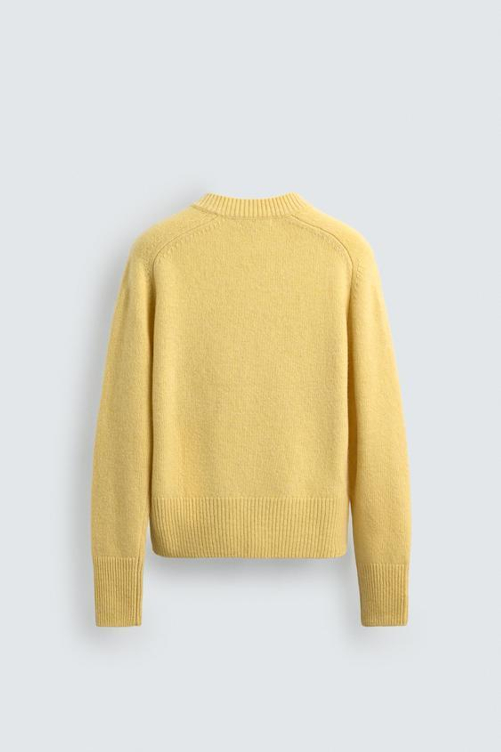 ZARA HARRY LAMBERT X DISNEY ШЕРСТЯНОЙ ДЖЕМПЕР С ПЛУТО, ЖЕЛТЫЙ