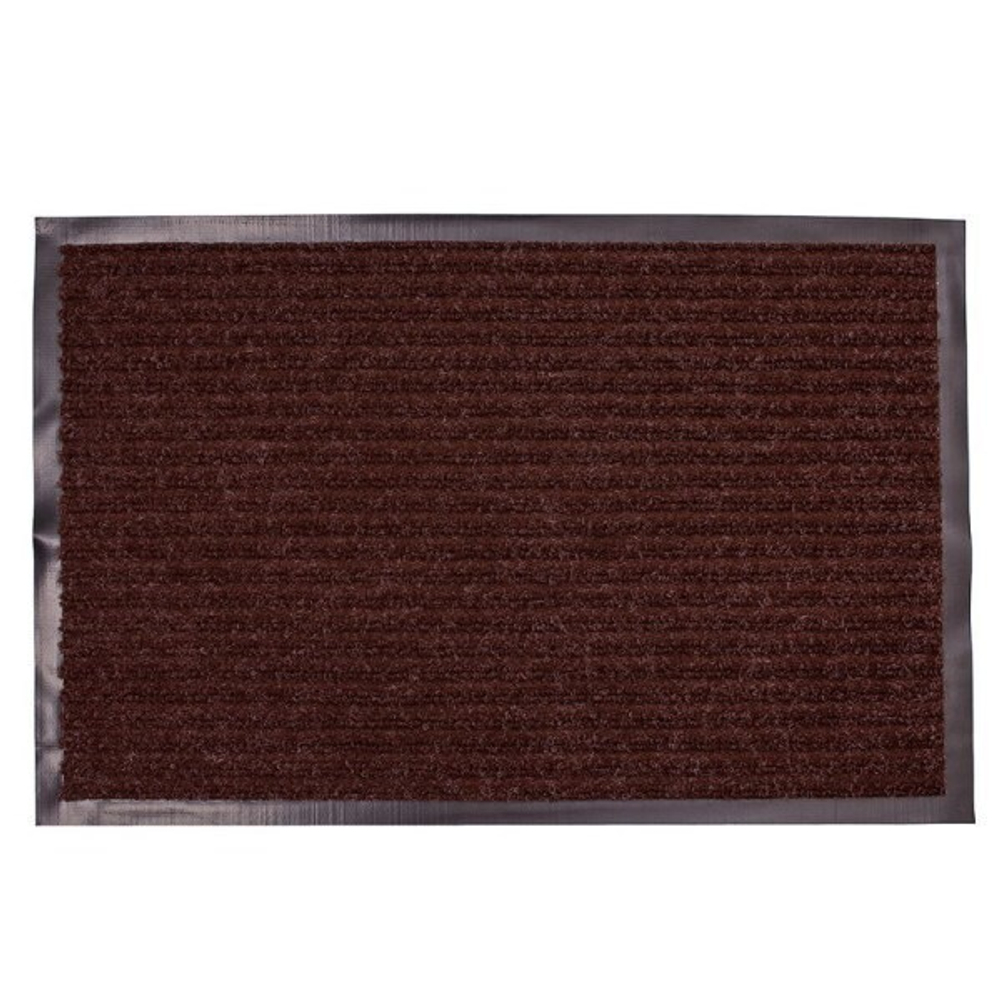 Коврик влаговпитывающий Floor mat Ребристый 40х60 см 4-10 шт. Коричневый