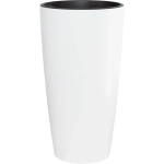 Кашпо Рондо 35л (со вставкой 15л) (белый)