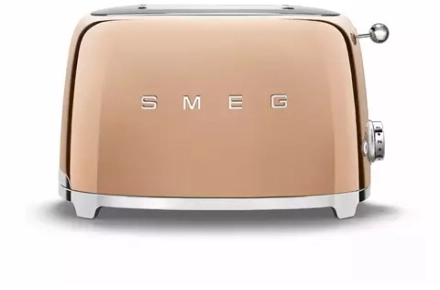 Тостер Smeg TSF01RGEU, розовое золото