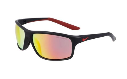 Теннисные очки Nike Adrenaline 22 M N - matte black/red mirror