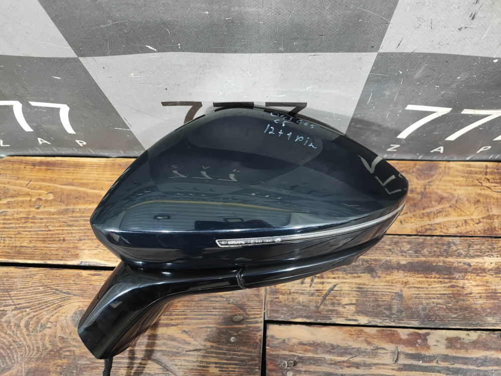 Зеркало левое 12 + 1 Pin (контактов) Omoda C5 22-нв Б/У Оригинал 601000430AABCE