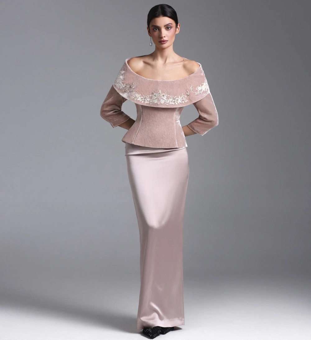 Жакет EVE, Пудровый