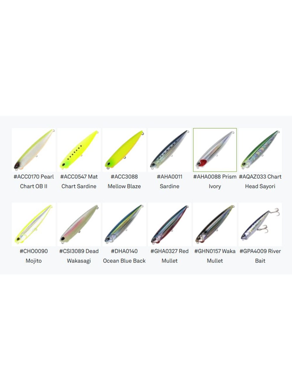 Воблер DUO Realis Pencil 100 F SW, GHN0157 Waka Mullet, 100 мм, 14,3 г, плавающий, волкер