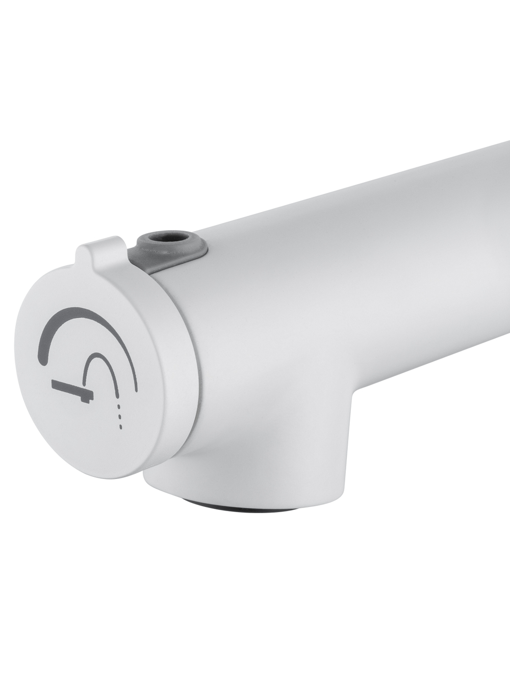 Смеситель для раковины с функцией полоскания WONZON & WOGHAND, Белый матовый (WW-H1017-MW)