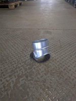 Врезка седло круглая 400/710