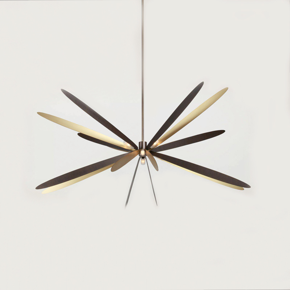 Pendant design lamp  Pouenat Libellule by Damien Langlois-Meurinne