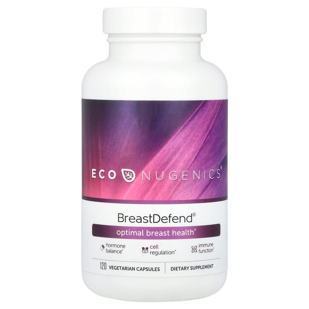 Econugenics, BreastDefend®, 120 вегетарианских капсул