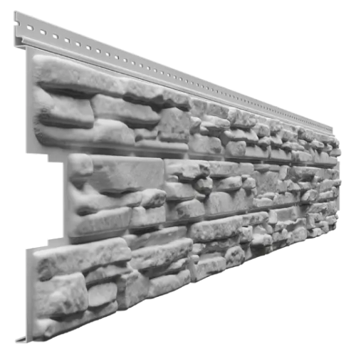 Сайдинг LUX под камень, Rocky, табак Döcke (Деке)