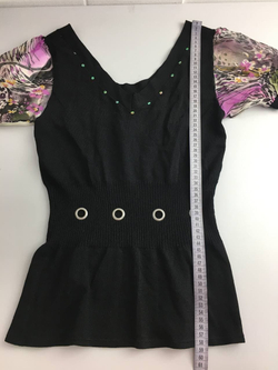 Блуза с поясом 40-42 размер