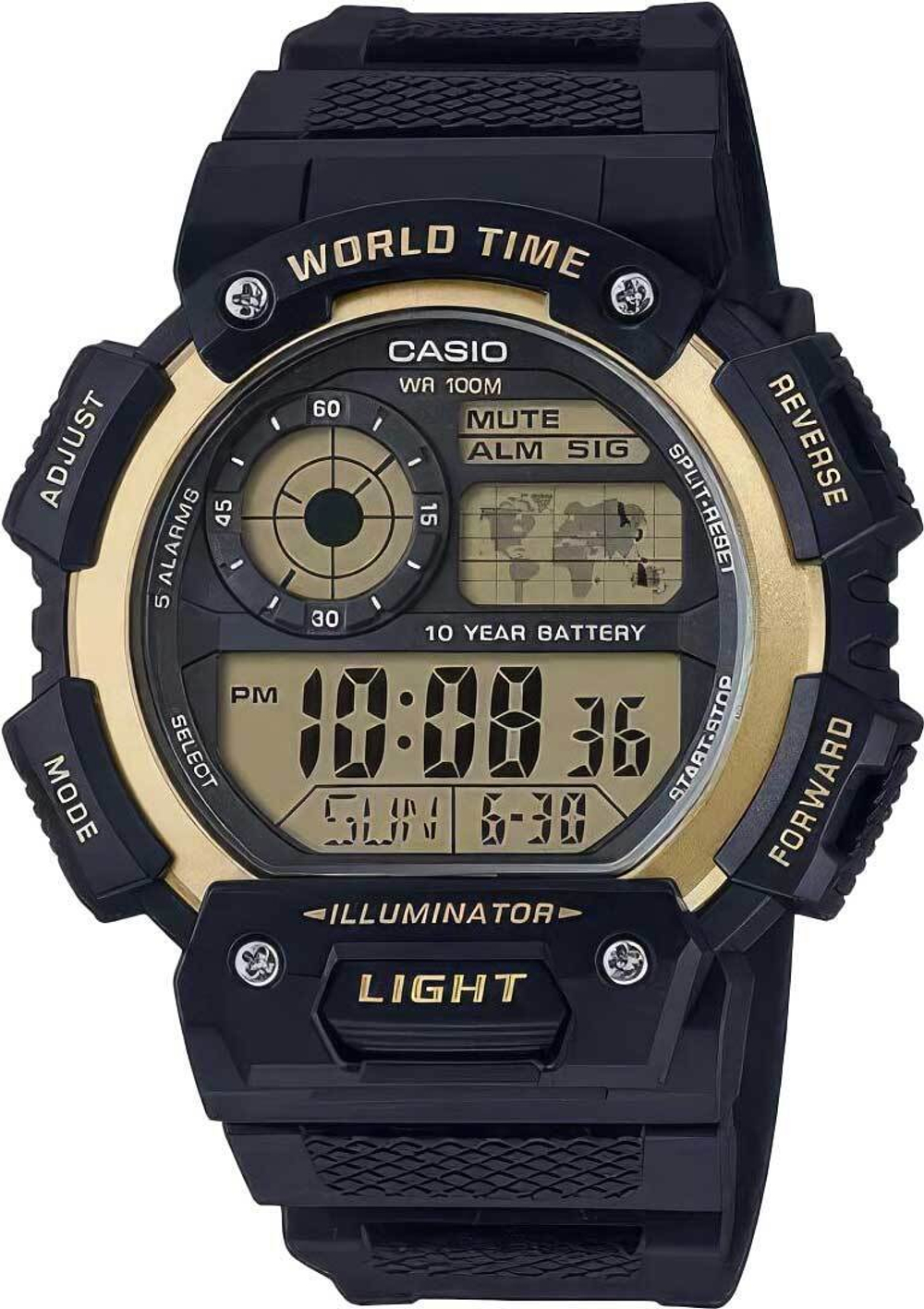 Мужские наручные часы Casio AE-1400WH-9A