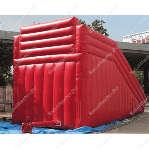Надувная горка для зорба "Red ramp"