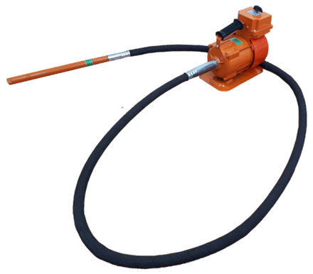 Глубинный вибратор ВИБРОМАШ ВИ-75 М - [1,4 кВт / 28 мм / 4,5 м / 42V]