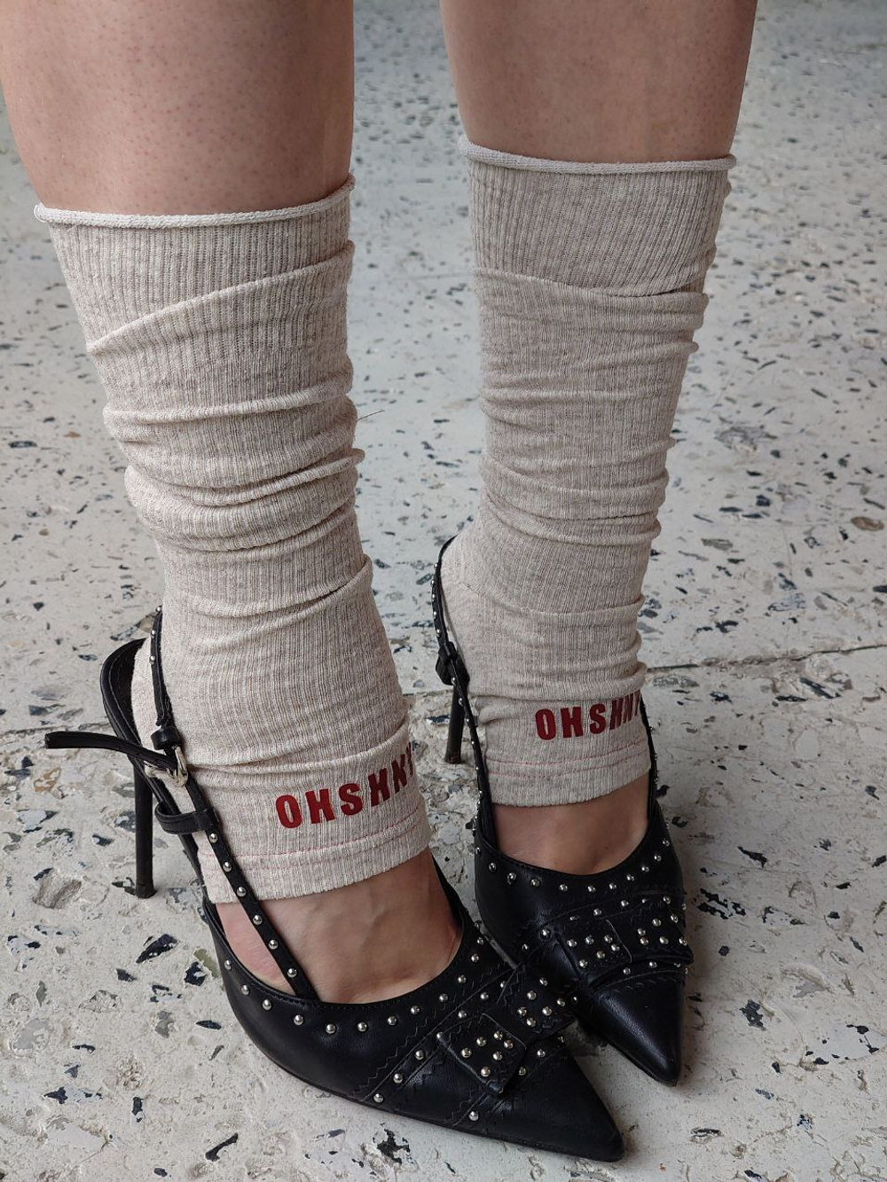 Носки гольфы без мыска OSHNY