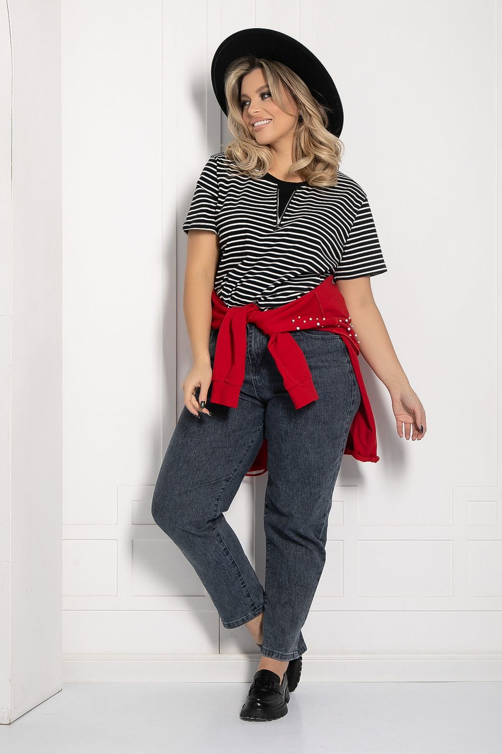 Блуза Асти (черная) Б12628-20 LT Collection