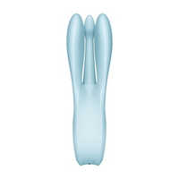 Вибростимулятор 14см Satisfyer Threesome 1 Blue