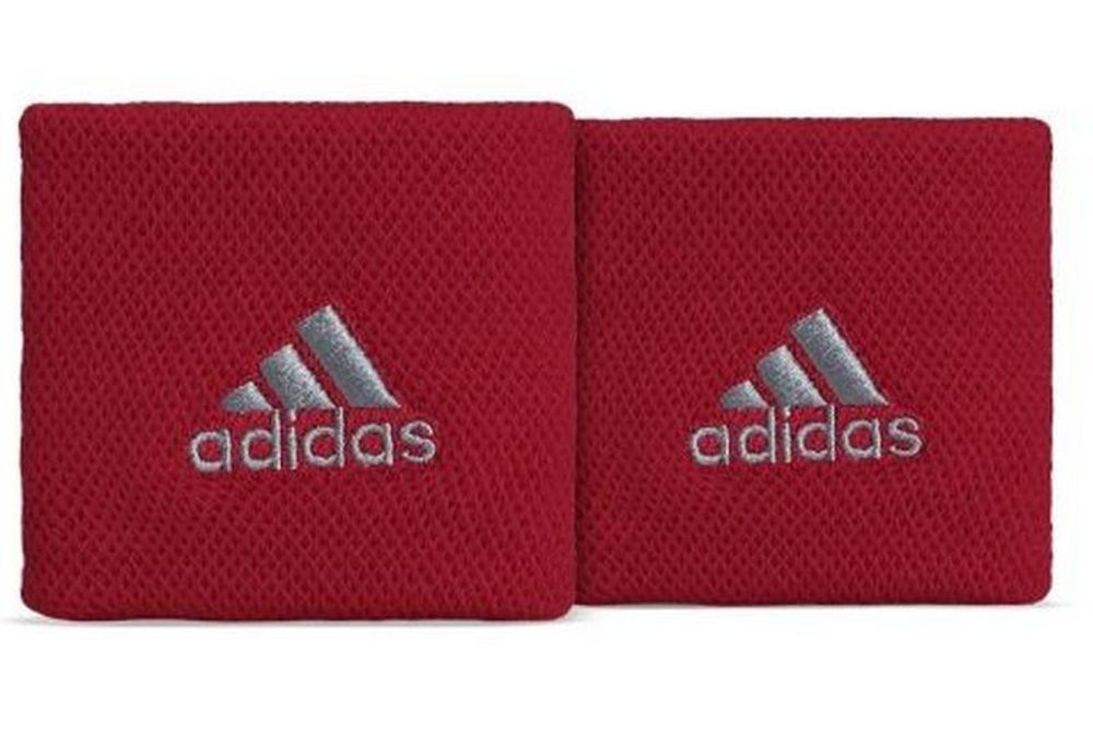 Напульсник теннисный Adidas Wristbands S - red/grey