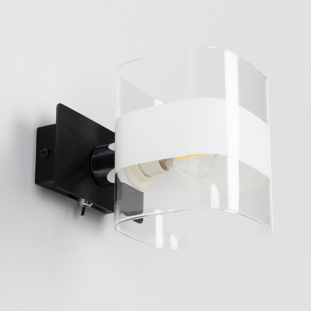 Citilux Вирта CL139312 Бра с выключателем Чёрное