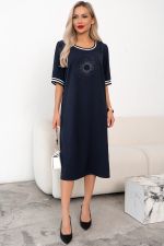 Платье Линда (синий) Р11-1241 Nikol