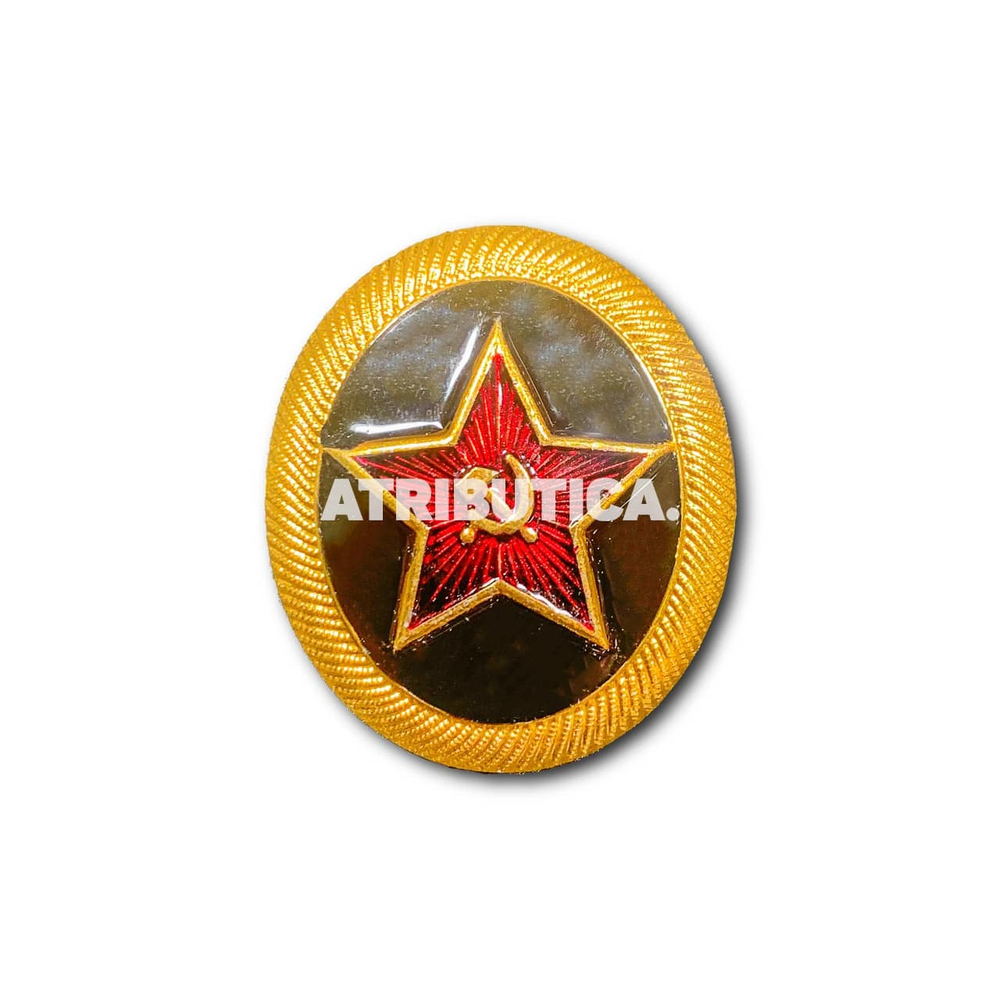 Кокарда Морская Пехота СССР Золотистая | ATRIBUTICASTORE.RU